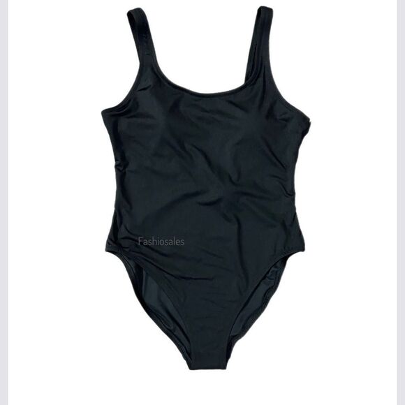 Victorias Secret Pink Swim One-piece Swimsuit Black Xlarge - Picture 6 of 6